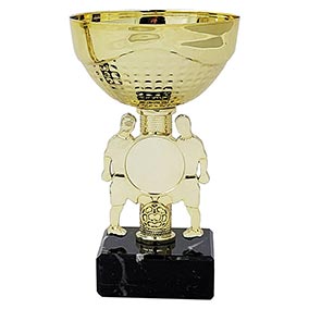 Gold Footballer Cup 130mm