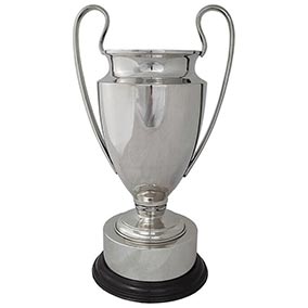 Large Nickel Euro Football Cup 38cm