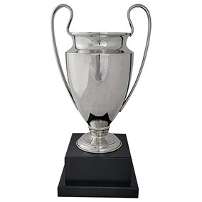 Large Nickel Euro Football Cup 40cm