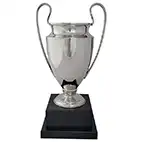 Large Nickel Euro Football Cup 40cm