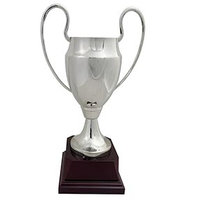 Large League Nickel Football Cup 39cm