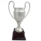 Large League Nickel Football Cup 39cm