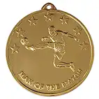 Man Of The Match Medal 50mm