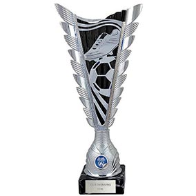 Fuego Black & Silver Boot Ball Cup 32cm