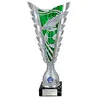 Fuego Green & Silver Boot Ball Cup 32cm