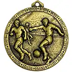 Gold Winger Football Medal 56mm