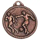 Bronze Winger Football Medal 50mm