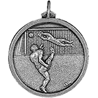 Silver Goalscorer football medal 38mm