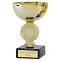 Gold Rosette Gold Cup 12cm