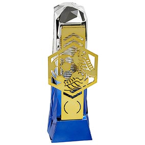 Blue Ice Gold Henge Football Hex 23cm