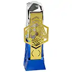 Blue Ice Gold Henge Football Hex 23cm
