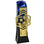 Blue Gold Henge Football Hex 23cm