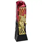Male Red Gold Henge Football Trophy 23cm