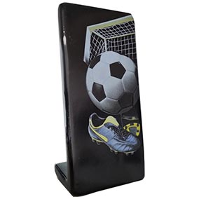 Black Ceramic Boot & Ball Award 150mm
