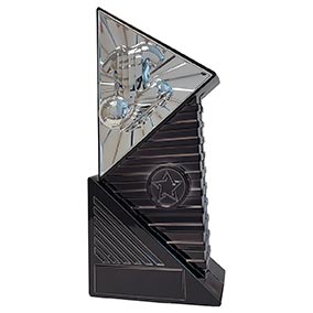 Silver Infinium Football Award 22cm