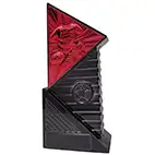 Red Infinium Football Award 22cm