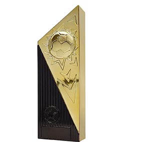 Gold Titan Football Trophy 19cm