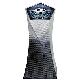 Silver Pentor Football Trophy 18cm