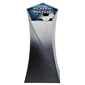 Silver Pentor Player of the Match 18cm