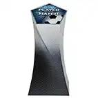 Silver Pentor Player of the Match 18cm