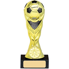 16.5cm Ball Trophy Gold