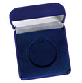 Blue Medal Case Blue Velvet 50mm Recess