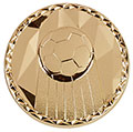 Gold Element Football Medal 60mm