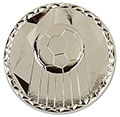 Silver Element Football Medal 60mm