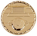 Gold Aspect Football Medal  60mm