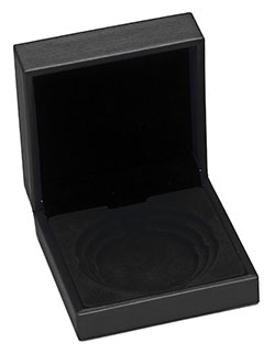 Black Satin Medal Box 50 60 70mm