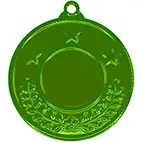 Green Laurel Star Medal 50mm