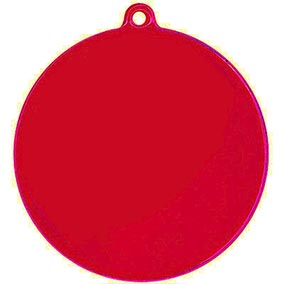 Red Design Medal 52mm
