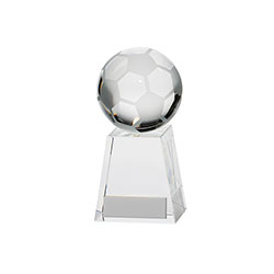 Voyager Football Crystal Award 125mm