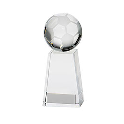 Voyager Football Crystal Award 145mm