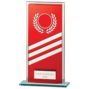 Red Talisman Mirror Plaque 180mm