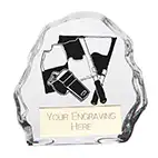 Mystique Referee Glass Award 75mm