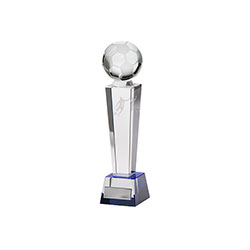 Legend Tower Crystal Football Award 180mm