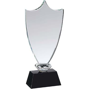 Crystal Shield Award 8.25 inch