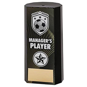 Managers Player Noir Block 15cm
