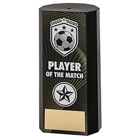 Player of the Match Noir Block 15cm