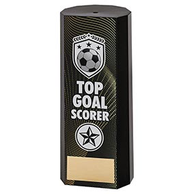 Top Goal Scorer Noir Block 18cm