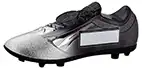 Sleek Silver Black Football Boot 171mm