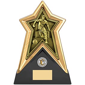 Starforce Gold Footballer Trophy 22cm