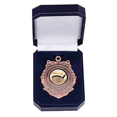 Triumph Medal In Box Bronze 90mm