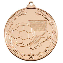 Starboot Economy Football Medal Gold 50mm