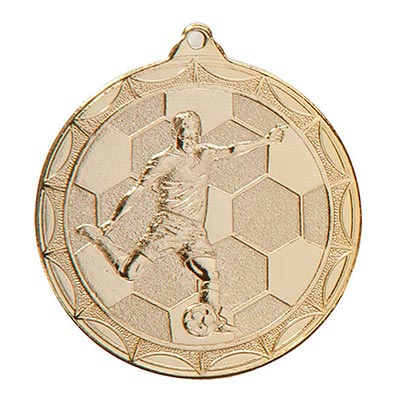 Impulse Football Medal Gold 50mm