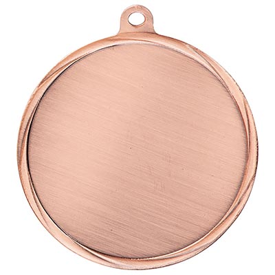 Bronze Bespoke Football Medal 55mm