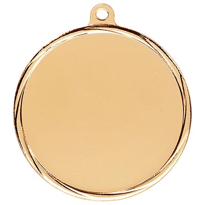 Gold Bespoke Football Medal 55mm