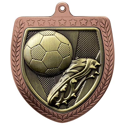 75mm Cobra Football Medal Bronze
