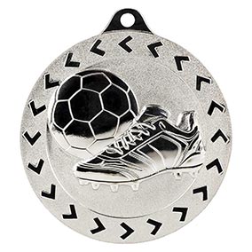 Boot Ball Cascade Stars Silver Medal 70mm